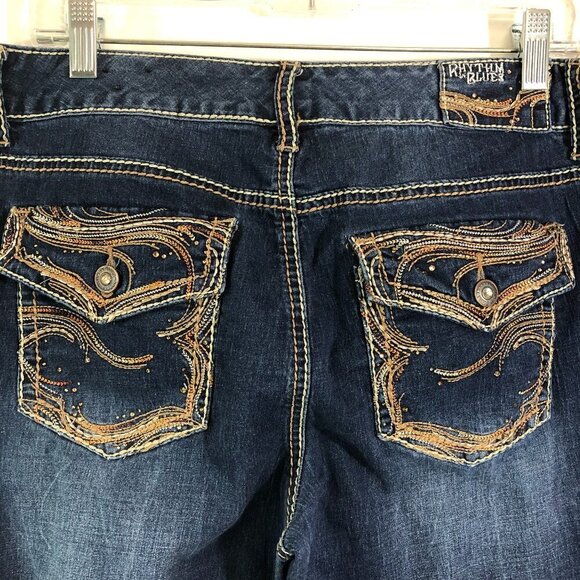 Rhythm In Blues Modern Fit Jeans Size 14 Regular - Picture 4 of 7